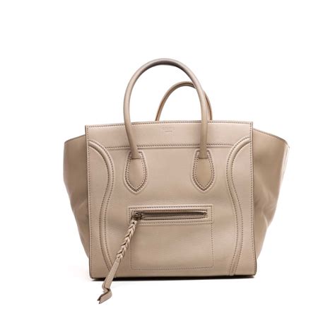 celine cabas phantom taupe|Celine cabas phantom bag.